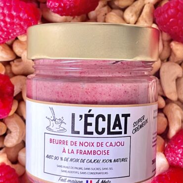 Beurre de cajou à la framboise - Conserves & tartinables, Petit déjeuner