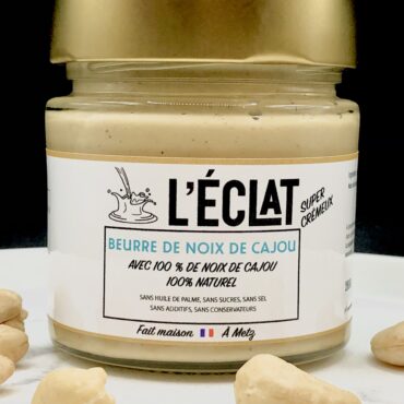 Beurre 100% noix de cajou BIO - Conserves & tartinables, Essentiels pâtisserie
