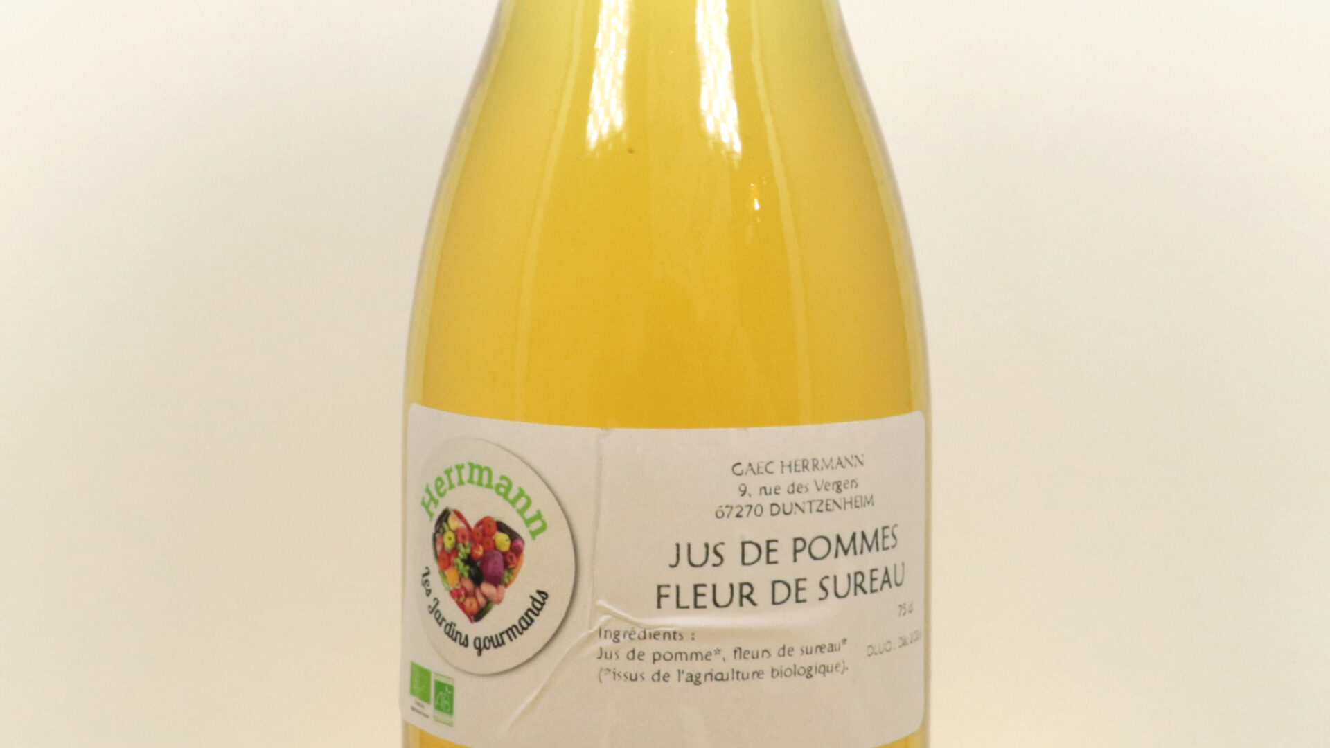 Jus de pomme sureau - Boissons