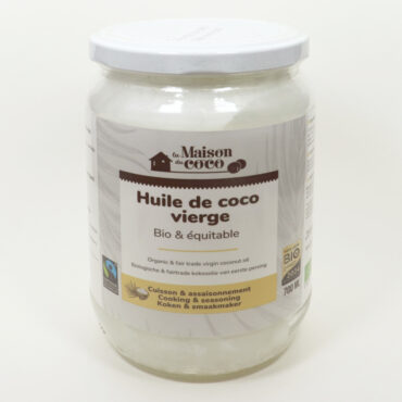 Huile vierge de Coco - Condiments