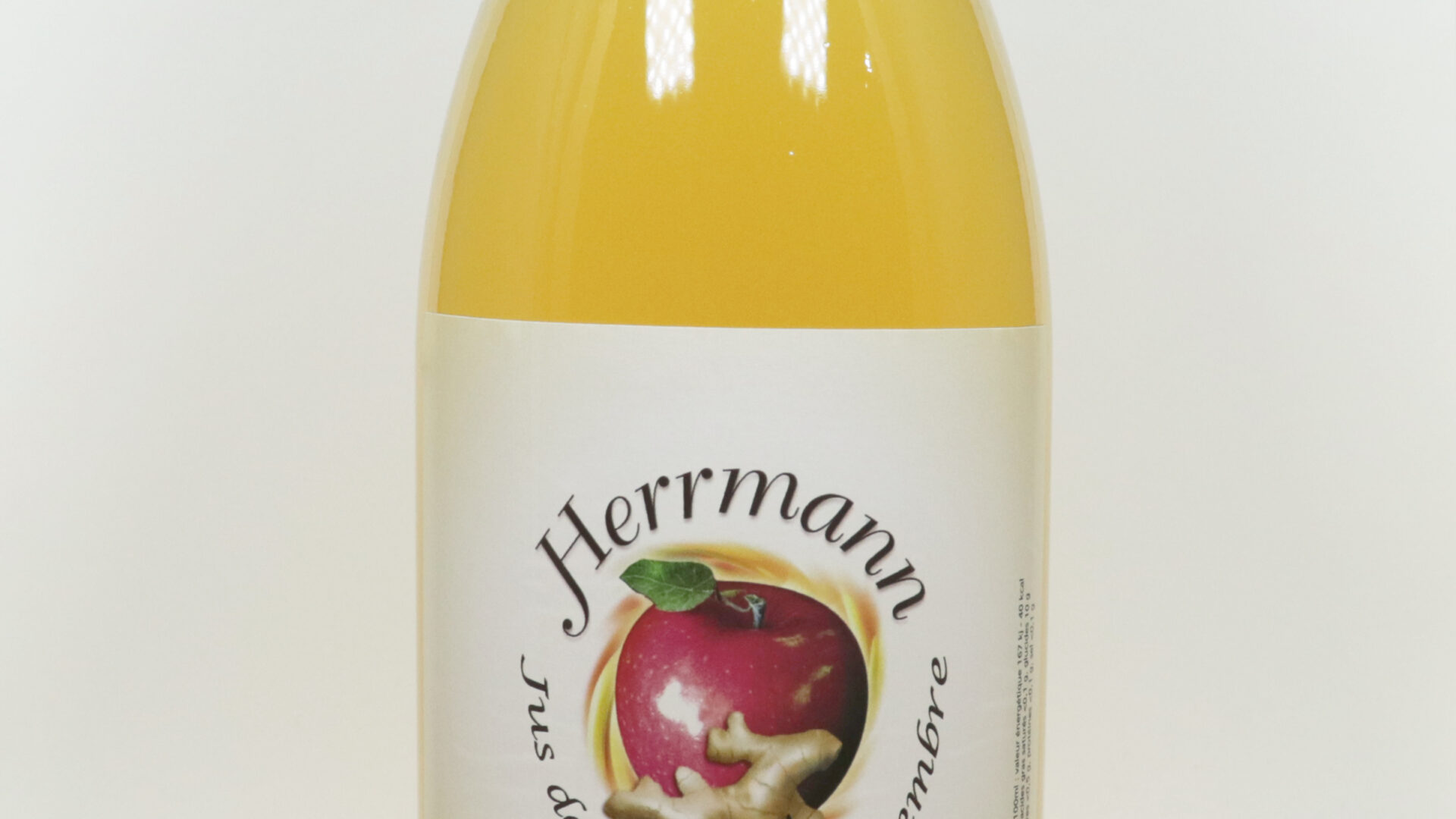 Jus pomme gingembre - Boissons