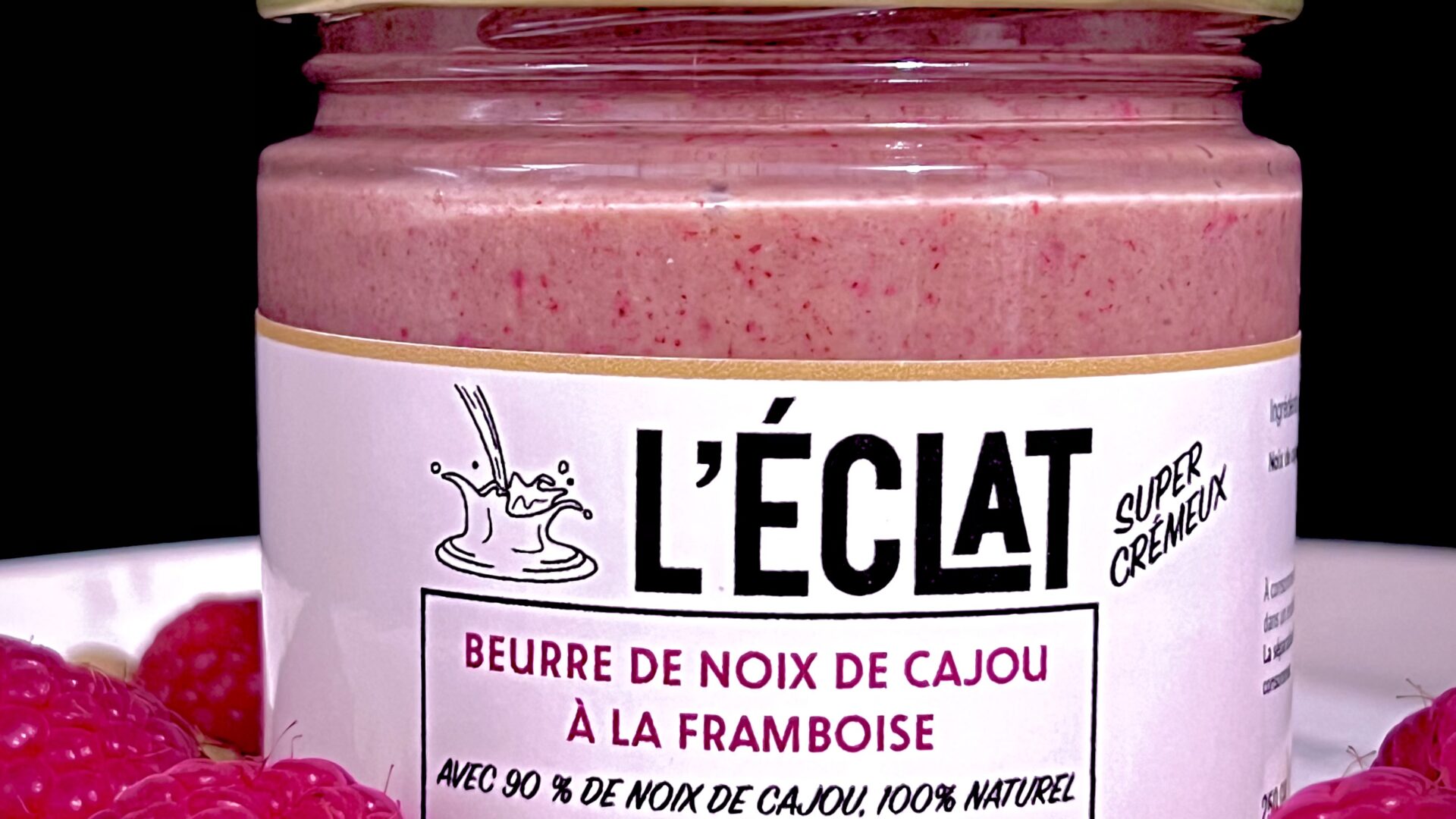 Beurre de cajou à la framboise – Image 3
