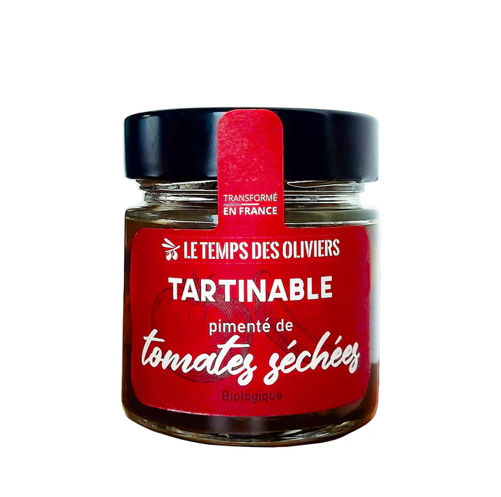 Tartinable pimenté de tomate séchée - Conserves & tartinables