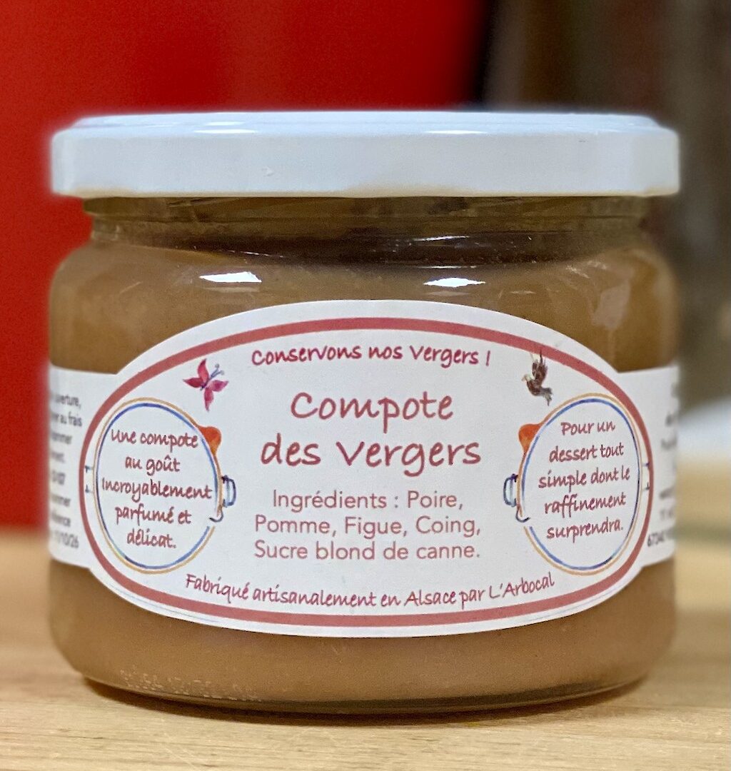 Compote des vergers - L'Arbocal
