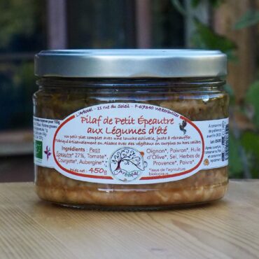 Pilaf de petit épeautre - L'Arbocal - Conserves & tartinables