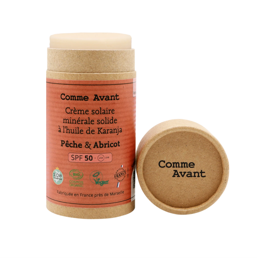 Crème solaire solide SPF50 brute ou parfumée – Image 2